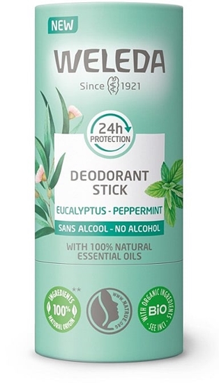 WELEDA EUCALYPTUSPEPPERMINT 24H DEO STICK 50GR